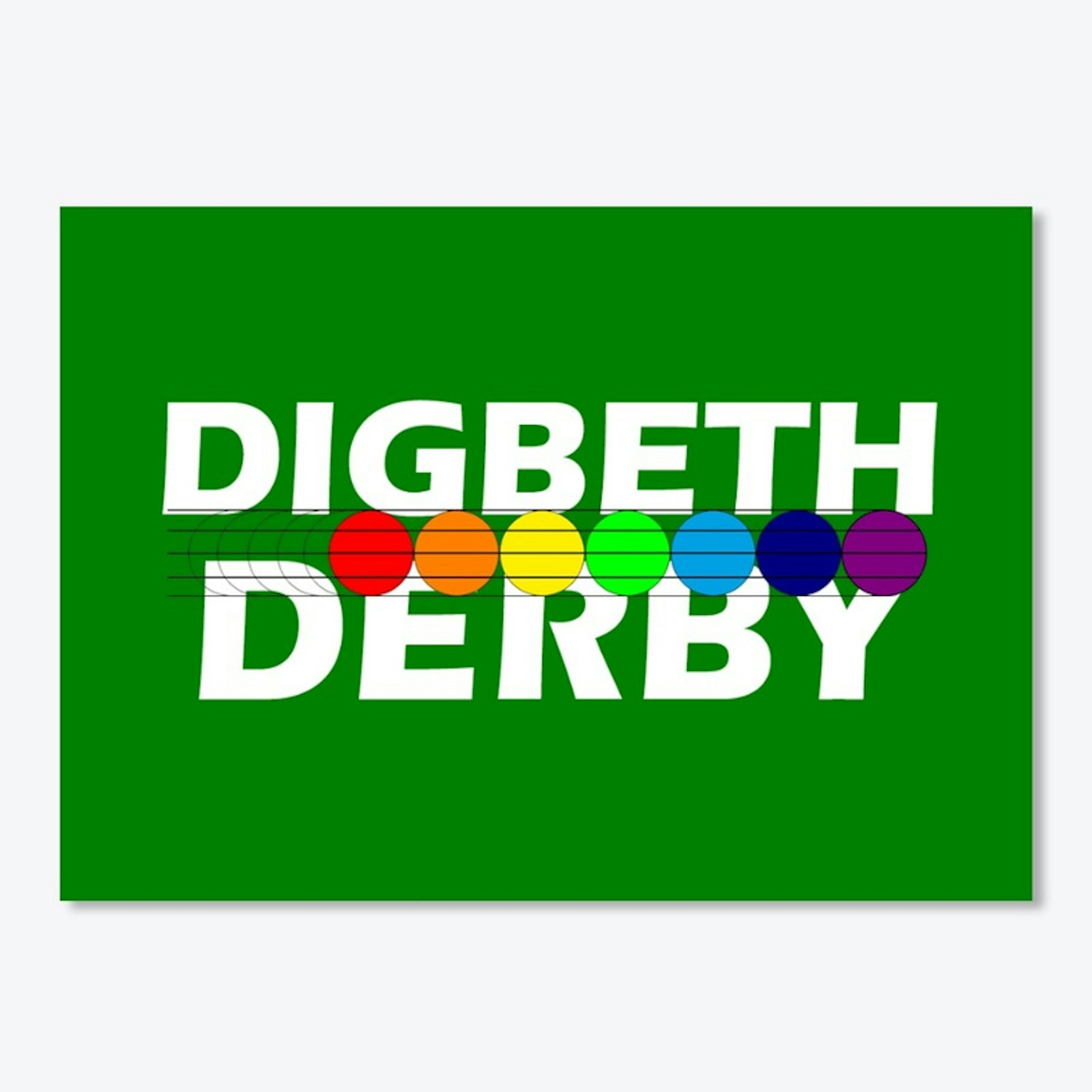 Digbeth Derby logo sticker
